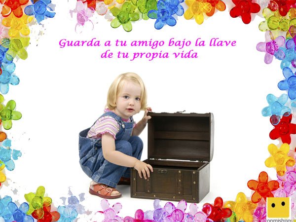 --nino-con-un-tesoro-frases-de-amistad-infantiles