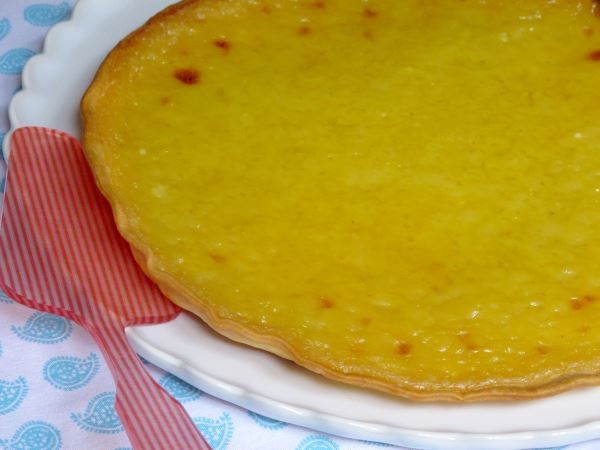 Tarta de limón: receta fácil paso a paso