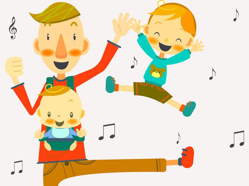 5 canciones infantiles para papá por el Día del Padre