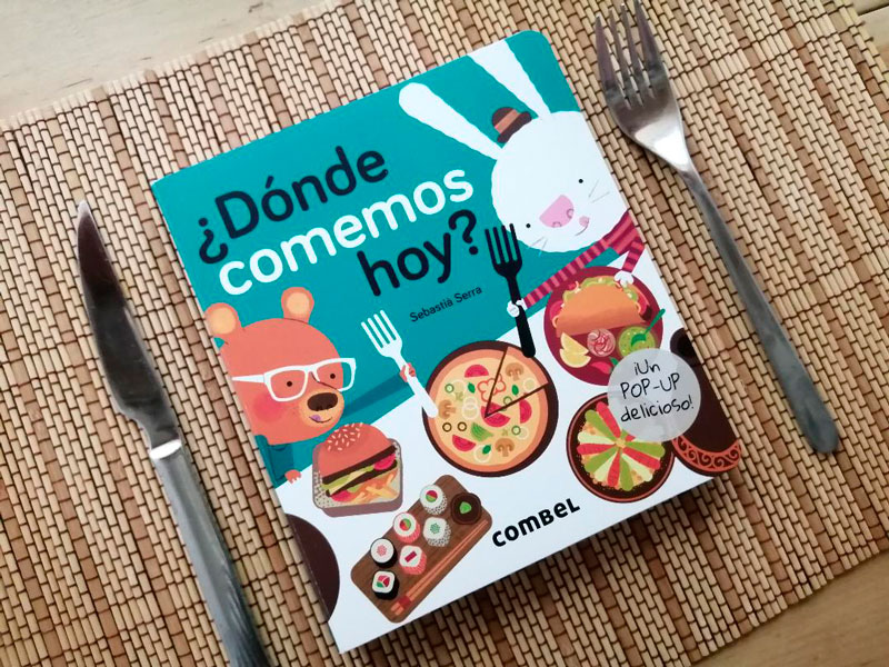 Dónde comemos hoy? Libro ilustrado para niños sobre las cocinas del mundo