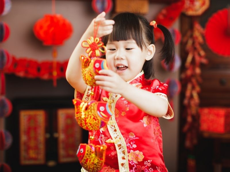 Emoción robo Unidad 9 manualidades y actividades infantiles para celebrar el Año Nuevo Chino