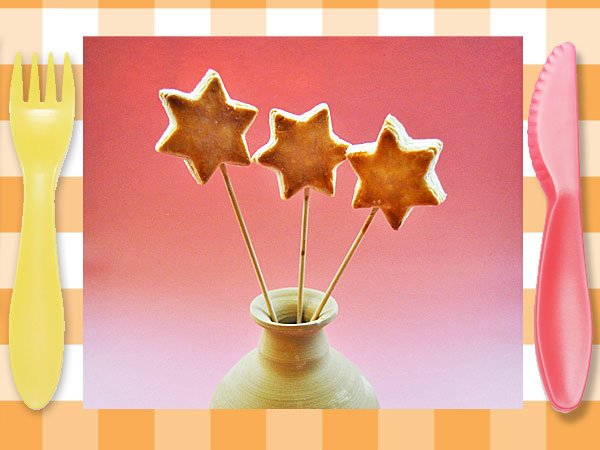 Galletas de varita mágica. Receta de postre para niños