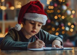 Dictados para niños sobre la Navidad