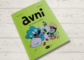 Avni. Una mudanza sorpresa. Divertido cómic para niños