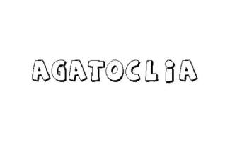 AGATOCLIA