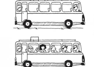 Dibujos de autobuses para colorear por los niños