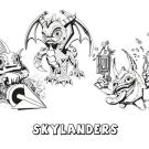 Skylanders Spyro´s Adventure. Dibujos de videojuegos para niños