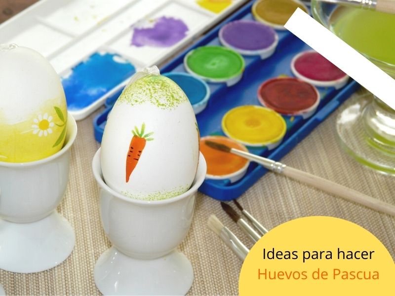 Cómo pintar y decorar huevos de Pascua