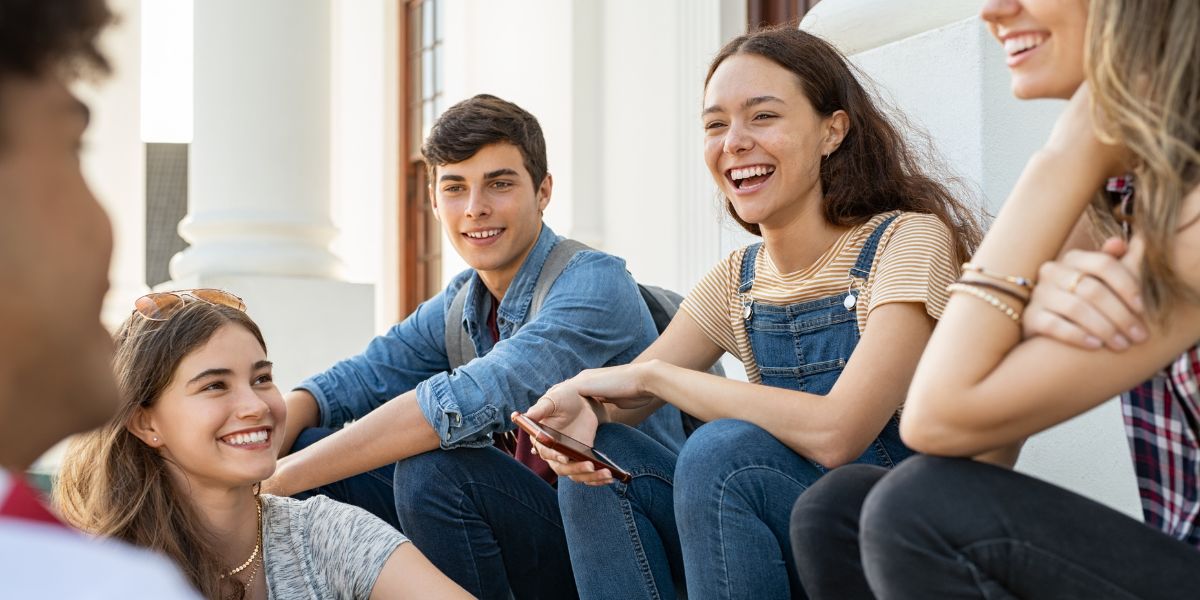 Amigos en la adolescencia