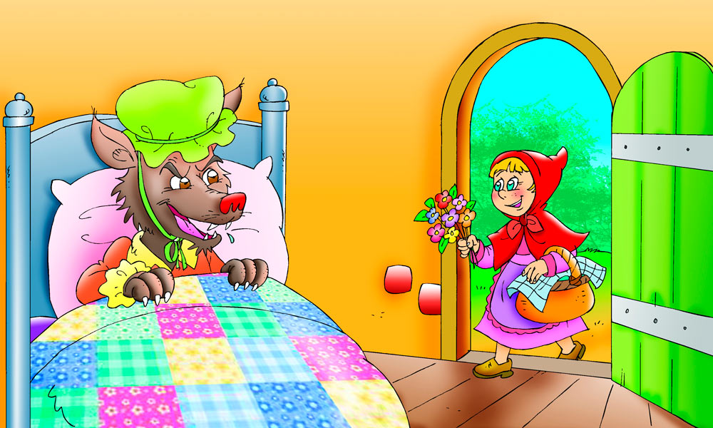 Little Red Riding Hood: cuento de Caperucita roja en inglés para niños