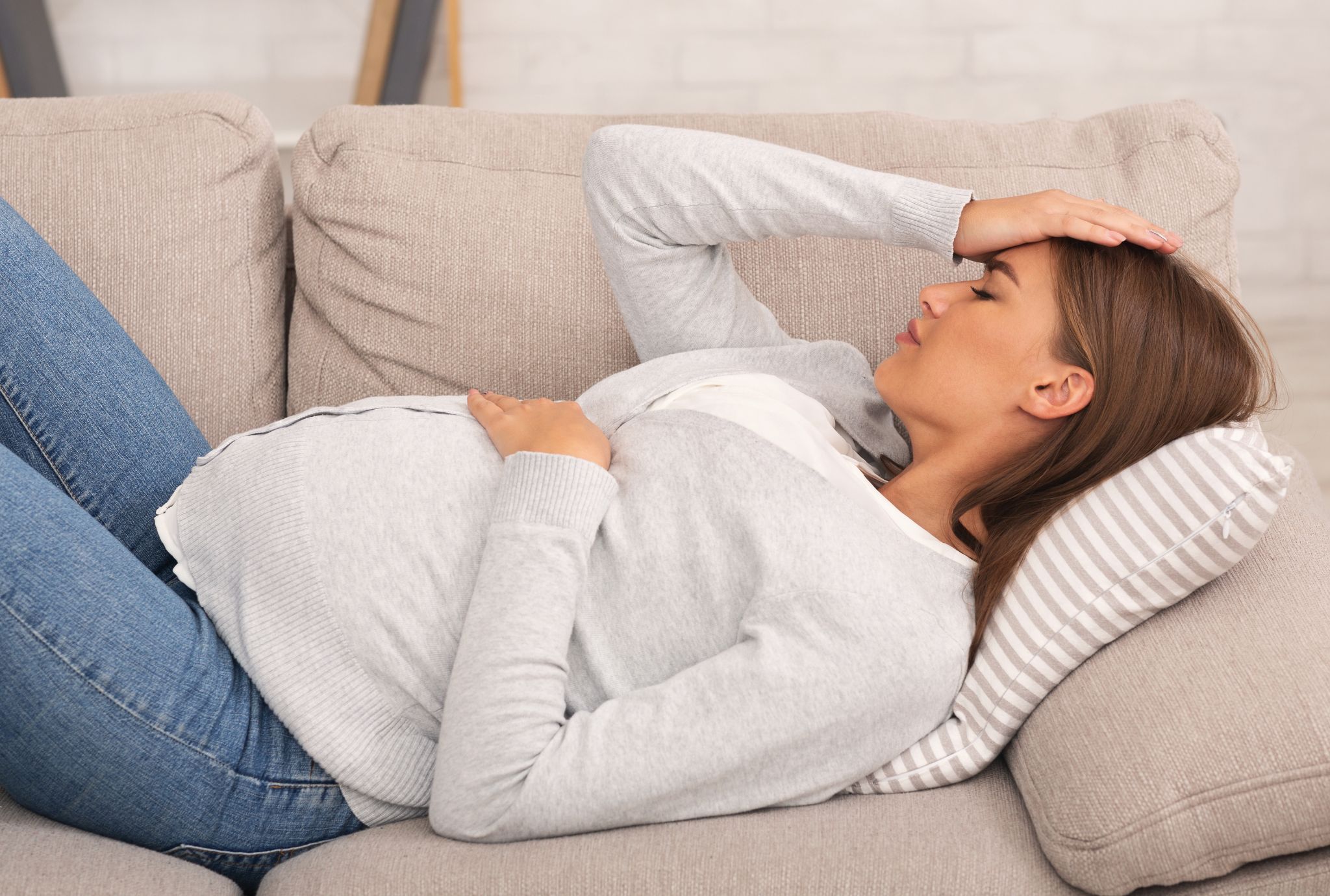 Dolor abdominal durante el embarazo