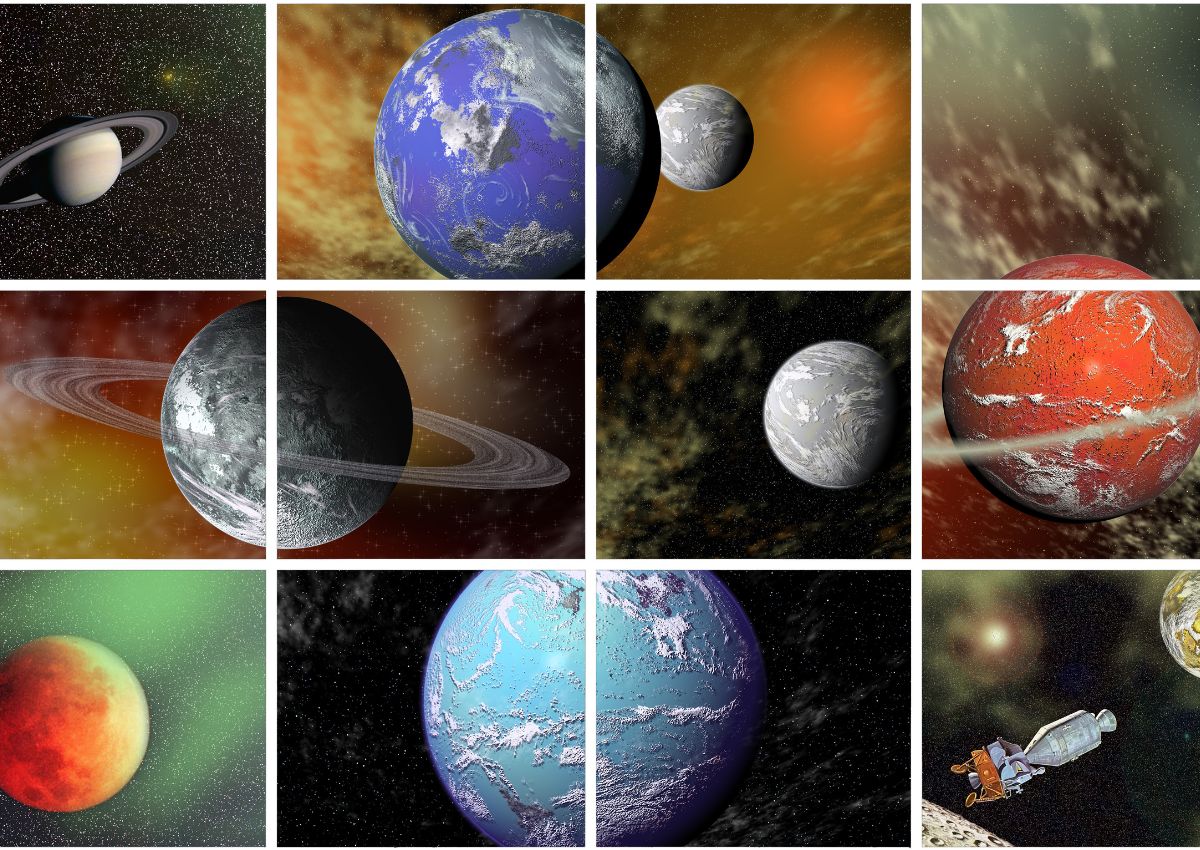 Sistema solar de planetas para niños fotografías e imágenes de