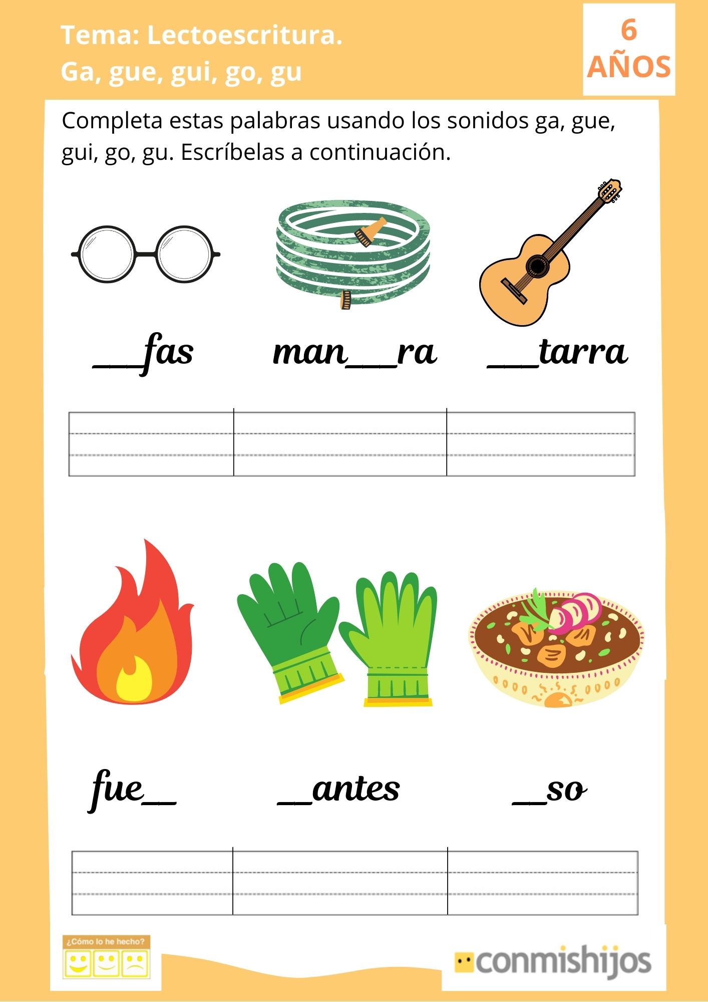 Palabras Con Gue Gui Activity Live Worksheets 54 Off
