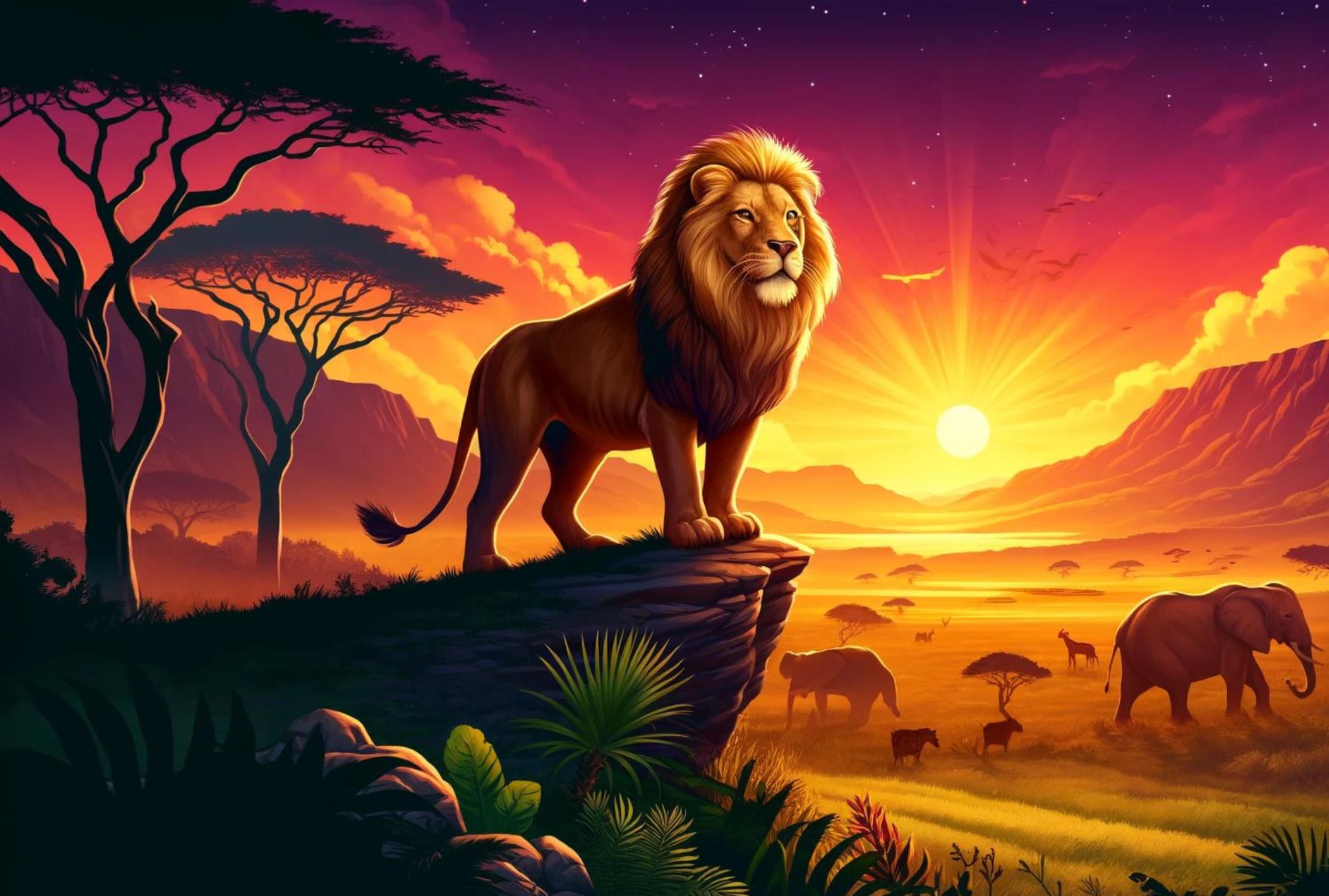 Obra de teatro de El Rey león