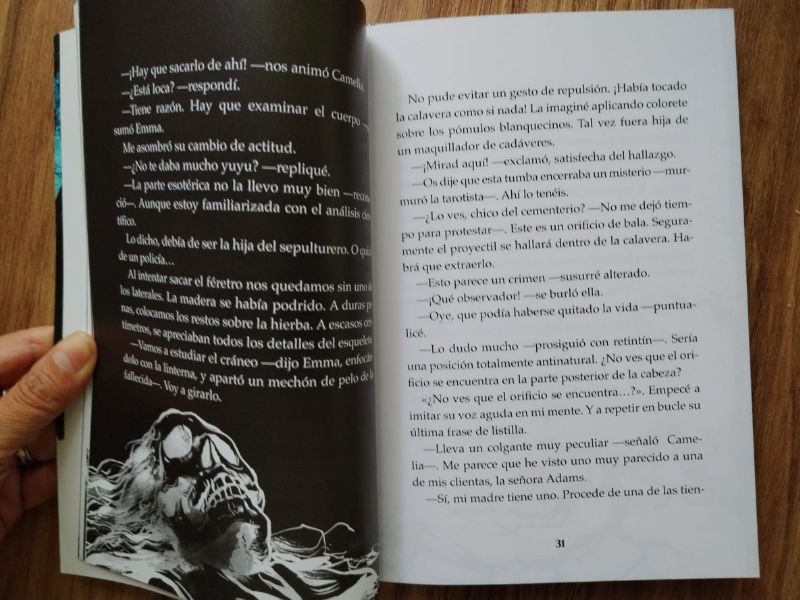 Cementerio de Everden, libro de misterio para adolescentes