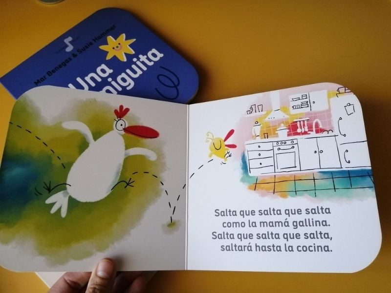 Gallinita, gallinita. ¡Fíjate bien! Un libro para niños a partir de 2 años