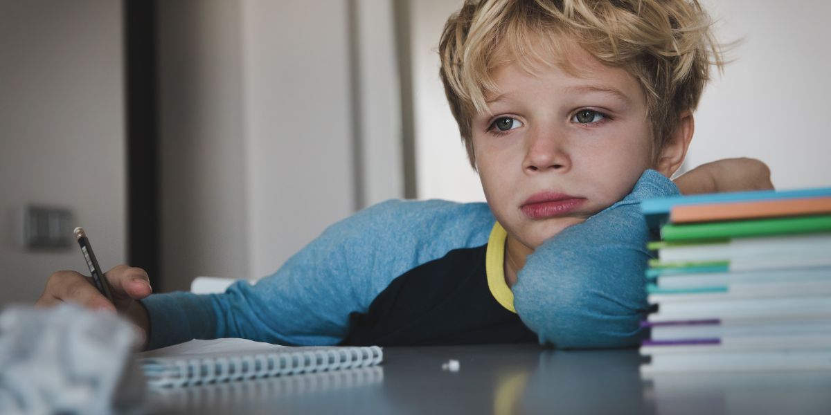 Niños con ansiedad en el colegio