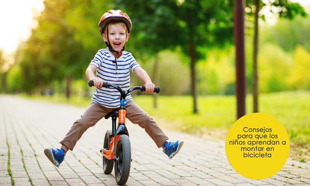 Frente de repuesto Engreído Consejos útiles para que los niños aprendan a montar en bicicleta