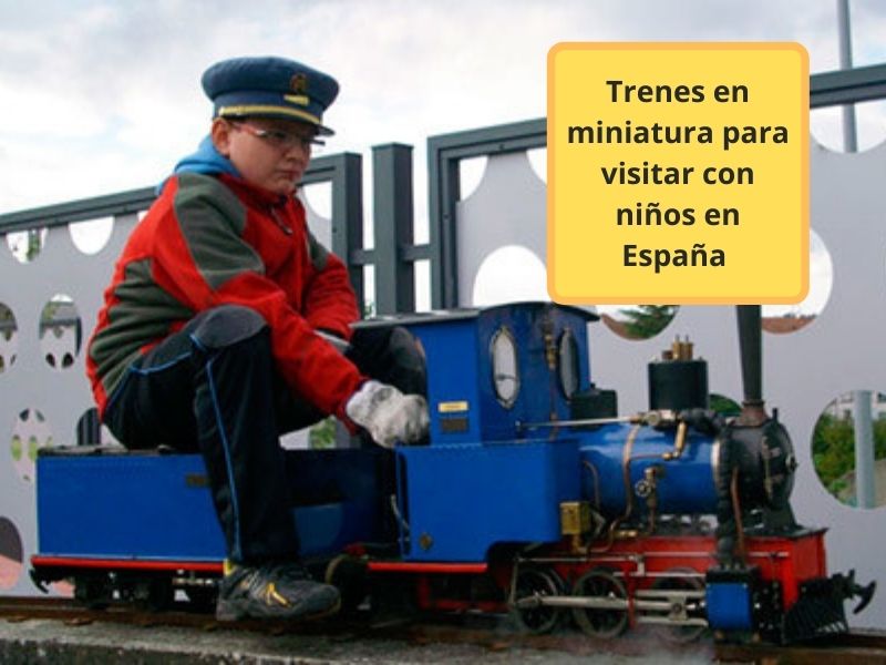 Tortuga pómulo Turismo Los 5 mejores trenes en miniatura de España para ir con niños
