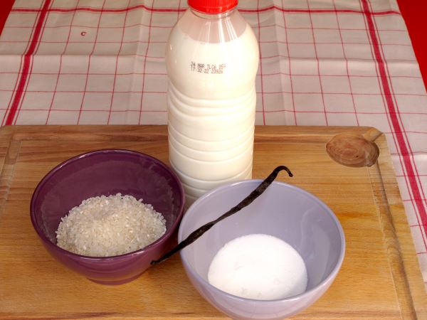 Receta casera de arroz con leche