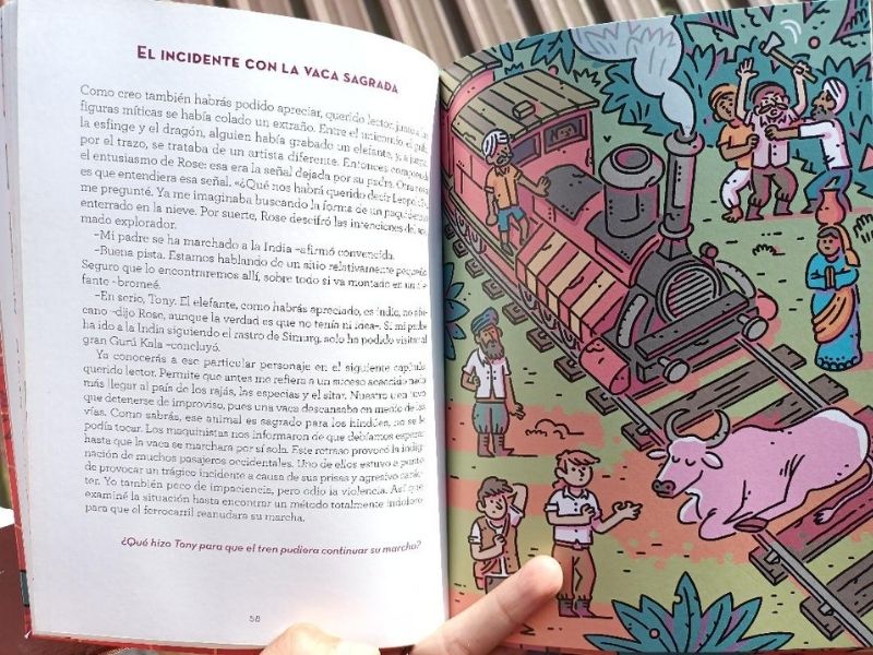 UN LIBRO INQUIETO. Un libro juego para incentivar la lectura desde  pequeños. – MADRE DEGENEROPUNKROCK